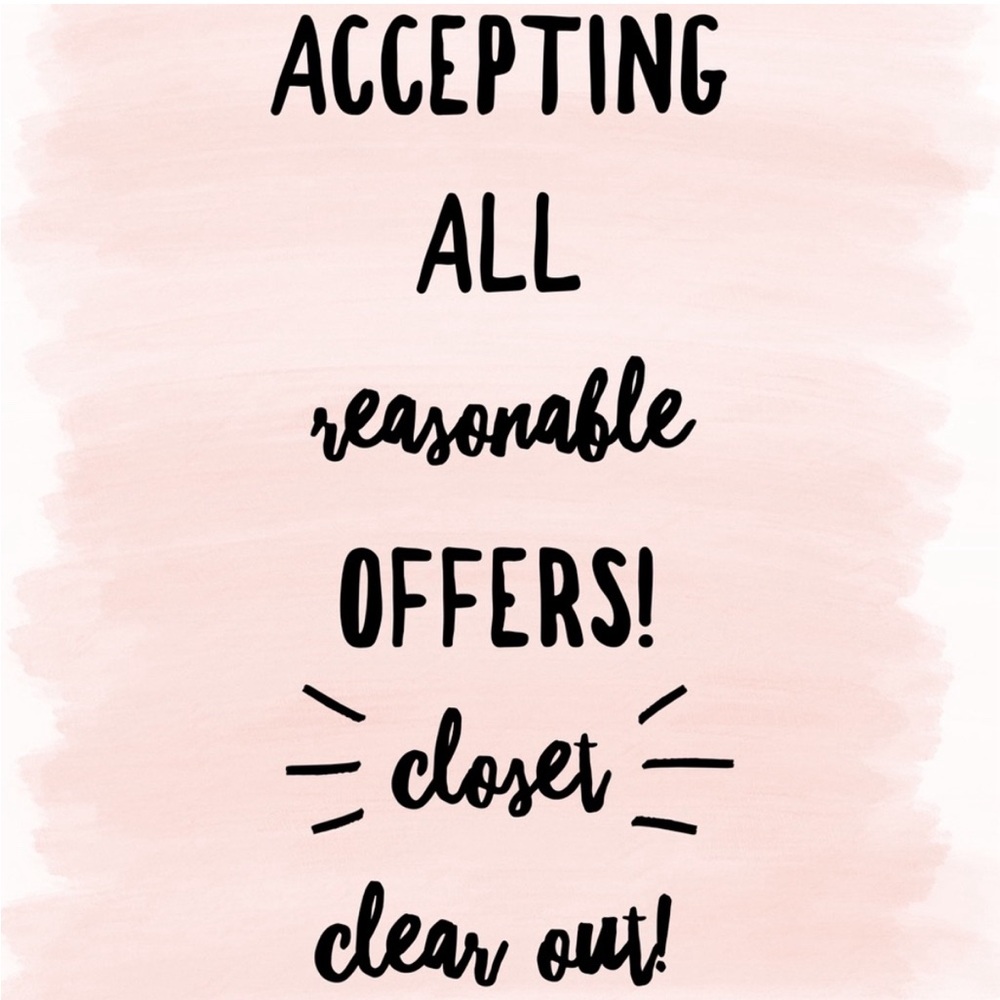 CLOSET CLEAN OUT!